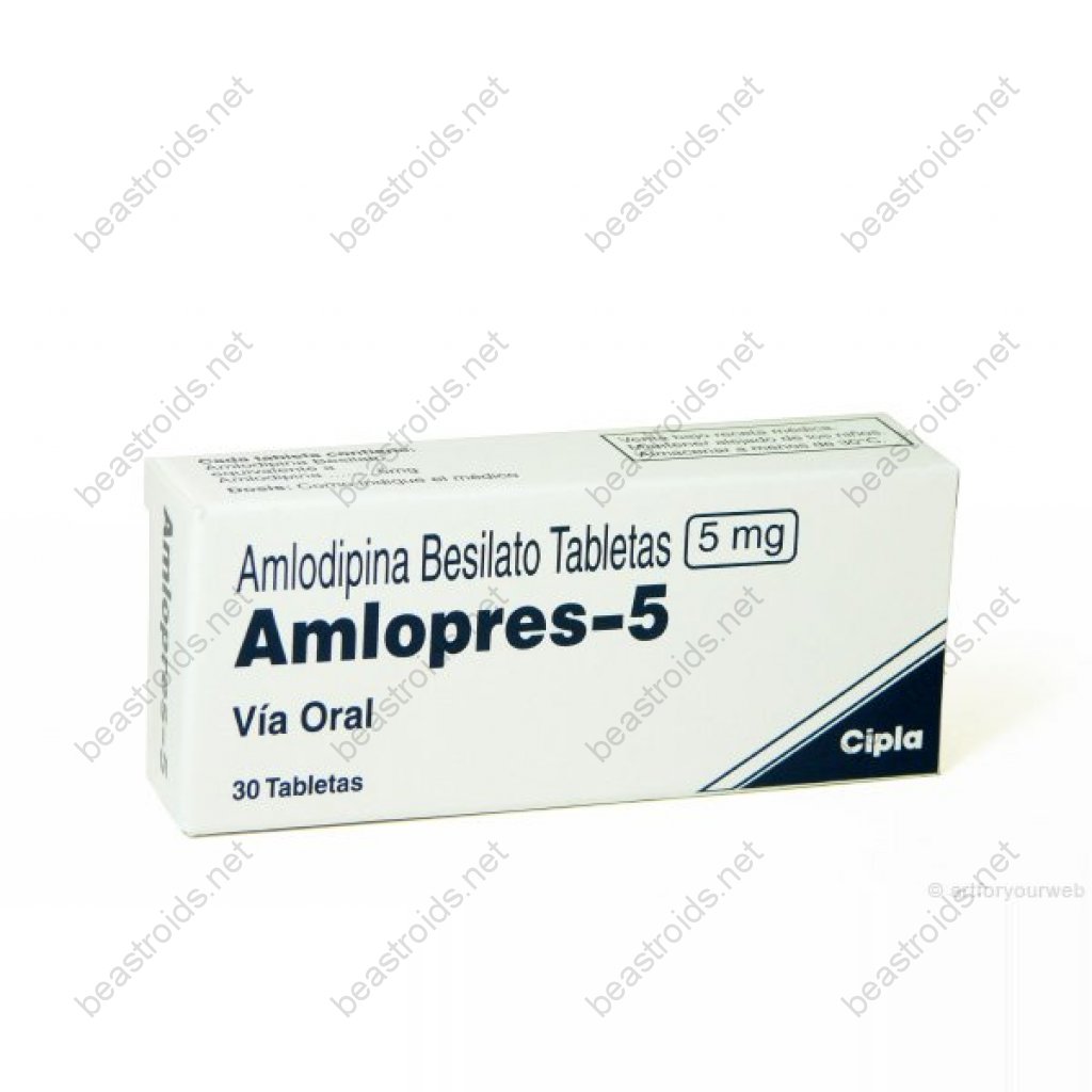 Amlopres 5 mg - Amlodipine - Cipla, India Amlopres 5 mg - Amlodipine - Cipla, India